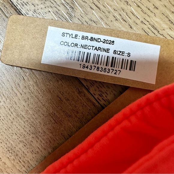 NWT SKIMS FITS EVERYBODY BANDEAU in Nectarine Size Small - Picture 6 of 11